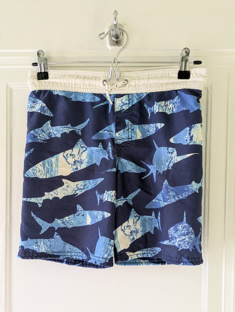 4/$25 OshKosh Blue Shark Swim Trunks